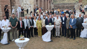 Lidya Sardes Gymnasium açılışı