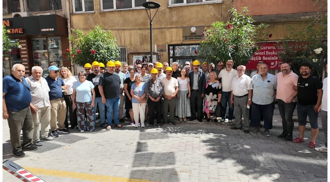 Madenciler Manisa'da
