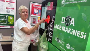 Manisa'da atık şişe ve kutuya para dönemi