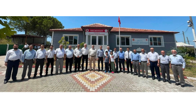 Manisa ilçe müftüleri Soma'da toplandı