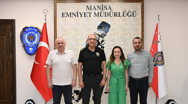 Müdür Karayel'e hayırlı olsun ziyareti