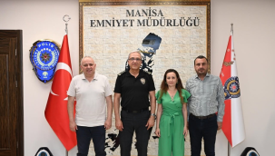 Müdür Karayel'e hayırlı olsun ziyareti
