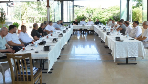 Oda başkanlarından TUTSO başkanı Aydın'a destek