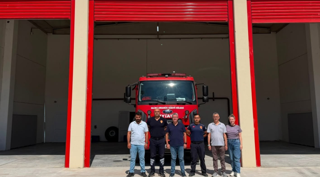 OSB Büyükşehir belediyesi arasında imzalanan protokolle itfaiye müfrezesi, hizmete girdi