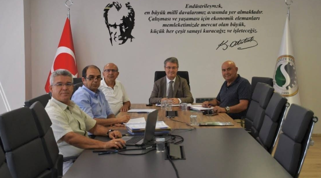 OSB yönetimi temmuz ayı ikinci toplantısını yaptı