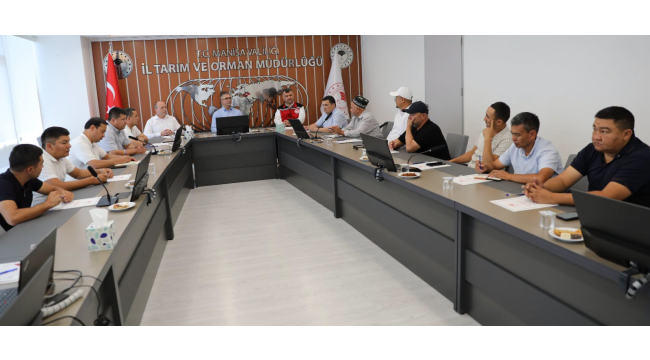 Özbekistan teknik heyeti Manisa'da