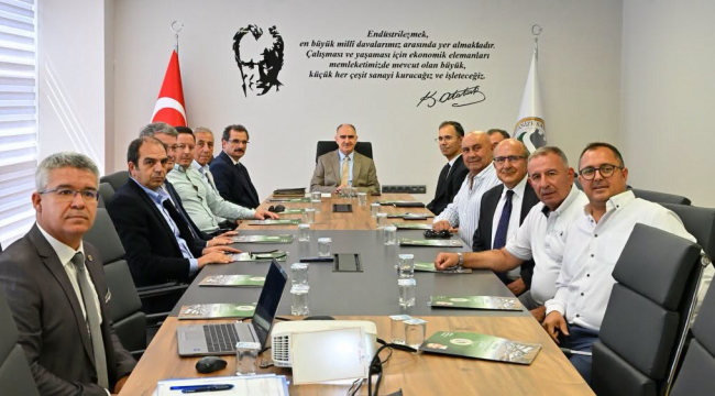 Salihli organize sanayi bölgesi müteşebbis heyet toplantısı