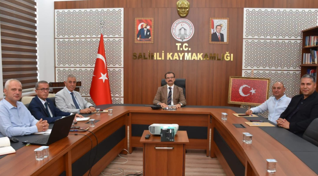Salihli tarıma dayalı ihtisas organize tarım bölgesi yönetim kurulu toplandı