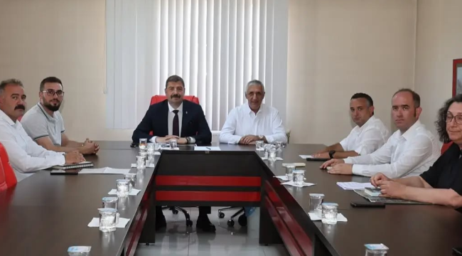 Toplantıda Kula'da sağlıklı kaliteli ve kesintisiz içme suyuna erişim ele alındı