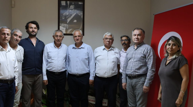 TSO yönetimi TDİOSB müdürü Ali Demir'i ziyaret etti