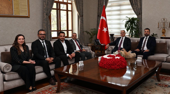 Vali Özkan MANSİAD yöneticileriyle görüştü