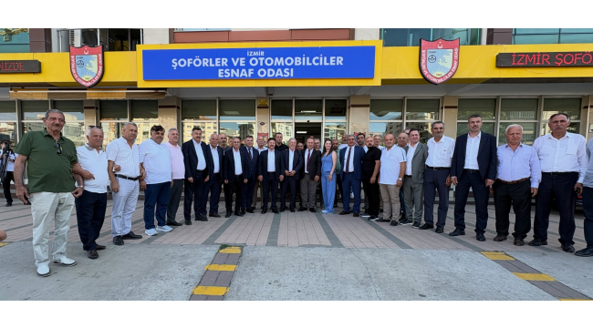 Ziyarete MESOB başkanı Hasan Geriter'de katıldı